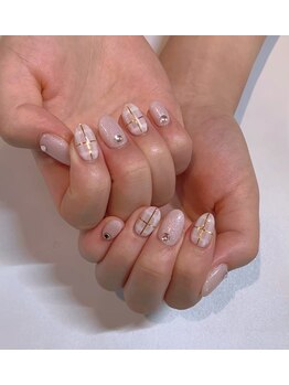 ダリア 西大寺本店(DAHLIA)/チェックネイル