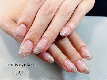 ジュジュル 稲毛本店(jujur)/ラメグラデーション