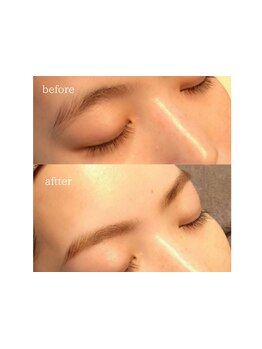 アイブロウメニューがあるサロン