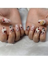 グレイス(grace)/推しネイル　チョコ