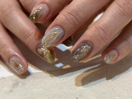 Kannaシンプルニュアンスネイル