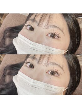 ラヴィズム アイラッシュ アンド ネイル (LUVISM)/パリエク★ 担当:浅井