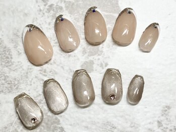 ルチル(Rutile)の写真/シンプルなのに華やかさも欠かさない♪フェミニンな仕上がりもお任せ!!指先からきちんとした印象に…*