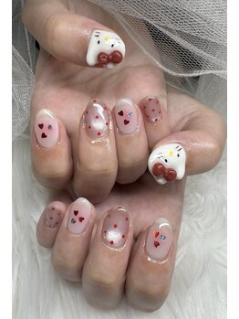 タムタムネイル 本厚木(Tam Tam Nail)/持ち込みデザイン