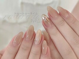 ベージュマーブルxキラキラ