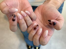 秋ネイル　パラジェル/本町