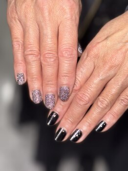 モツヲネイル(motsu.O! NAIL)/縦ラインマグ×フラッシュネイル