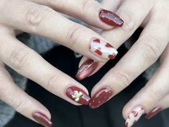 ロエミー(Loemy)の写真/[Loemy定額*季節ネイル]が大人気★【新規付替オフ無料★artし放題】もリピ多数の当店大人気メニュー♪