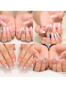 クイーン(Queen)の写真/【オフ無料◎学割シンプルコース★色混ぜ/何色でもOK♪￥3900】あなただけの理想のカラーに♪