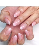 アイラッシュアンドネイル専門店 クラル(CURAR)/ベイビーブーマネイル￥6980