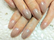 エムネイル(M Nail)/上品シンプル・サンドカラー