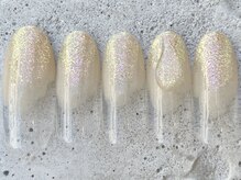 フリークネイル(FREAK Nail)/ベージュぷっくりクリア ¥6500