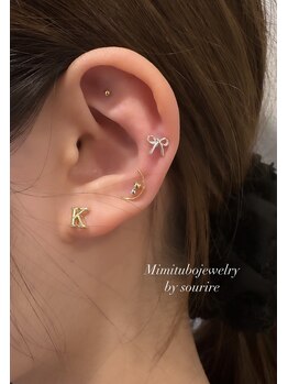 スリール(sourire)/耳ツボジュエリー*:゜