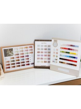 カラー・パーツの種類が豊富