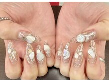 ネイルサロンファストネイルプラス 新宿店(FAST NAIL PLUS)/2026冬ネイル【シェルネイル】