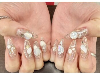 ネイルサロンファストネイルプラス 新宿店(FAST NAIL PLUS)/2026冬ネイル【シェルネイル】