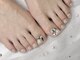 ファーストネイルアンドアイラッシュ 札幌駅前店(1stNAIL&eyelash)の写真/最新角質ケアと夏におススメフットネイルを色混ぜオーダーカラーで満喫★魅力的な足元へ◎