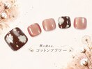 9月フット★コットンフラワー