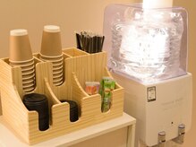リピラティス 富士宮店(Repilates)の雰囲気（ウォーターサーバー＆コップ完備！お気軽にお越しください♪）