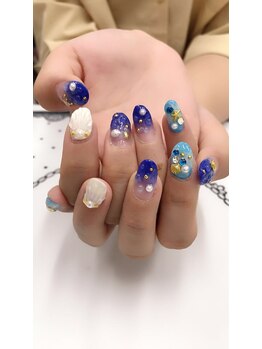 アイモモダ ネイルサロン(愛momoda)/つけ放題ジェルアート