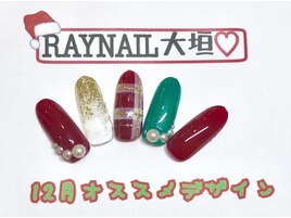 クリスマスネイル