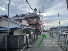 ほぐしラボ ラック(LUCK)/JR大久保駅からの道案内6