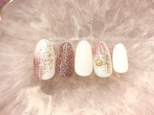 ネイルサロン フローリア(nail salon Florir)/ワンカラーニュアンスラメ
