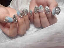 ネイルナナ(Nail NaNa)の雰囲気（持ち込みパーツ付け放題）