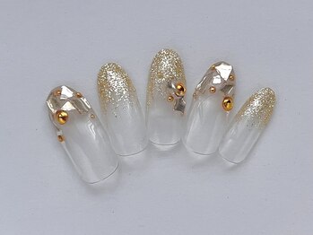ヴィエント ネイル アイラッシュ サロン(Viento Nail Eyelash Salon)/クラッシュガラス初回￥6800