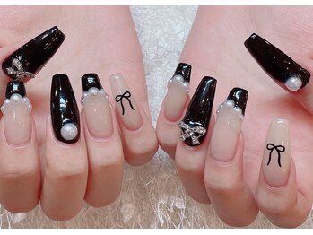 レアネイル 新宿(le'a nail)/リボンネイル