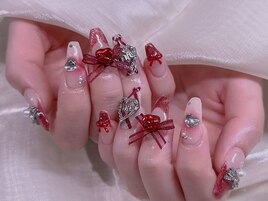 クリスマスネイル