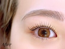 ミーナ 大財店(mina)/アイブロウWAX＋まつ毛パーマ上