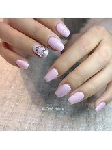 リッシュ ドゥ(RICHE deux)/パステルピンクのワンカラー