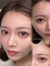 《同時施術》パリエク【Lashlift×Extensions 100本 】¥14,300