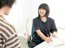 安井接骨院 正徳院の雰囲気（初回来院時にお身体の状態をカウンセリングします。）
