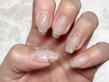 ルチル(Rutile)の写真/【付け替えオフ込み☆定額¥7,400/¥8,500】フットネイルは+¥550でできるリーズナブルな価格が嬉しい♪