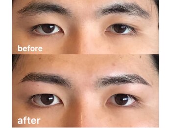 アール 吉祥寺(R+)の写真/モテ眉で印象ガラッと変化!男らしさは眉で作れる◎どんな眉が似合うかお悩みの方、お任せください♪