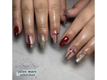 サロン マレ(salon mare)/クリスマスネイル