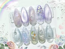 エルサリオ 新宿店(ERUSARIO)/あじさい/水滴ネイル☆