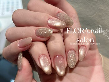 フローラ(FLORA)/ビー玉マグネット+フラッシュ
