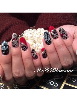 ネイルサロンアンドスクールエムズブロッサム(Nailsalon & school M's Blossom)/ジェルアート込コース