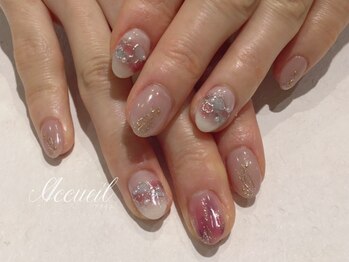 アクイユ 銀座店(ACCUEIL)/冬ネイル