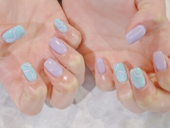 ラルネイル 大宮(Lull. nail)/*ぷっくり*パステル*