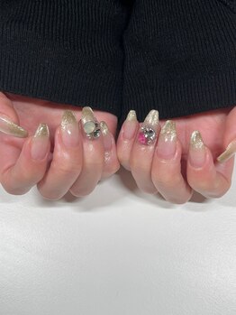 ウィズ ユー(with U produce by Megumi Ohara)/マグネットグラデーションネイル