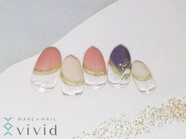 フレンチネイルでおしゃれに♪