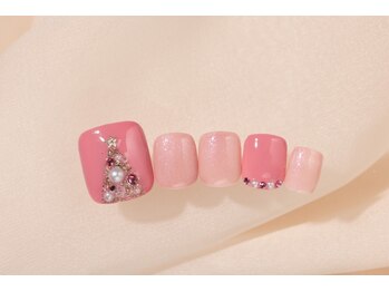 エムスラッシュ ネイル センター北店(M.SLASH)/フットクリスマス