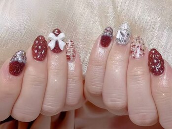 シーアンドビーネイル(C&B Nail)/ツイードネイル