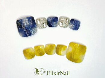 エリクサーネイル 池袋(Elixir Nail)/フット やり放題/クーポン使用