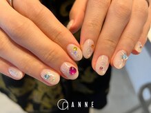 アンネ 渋谷店(ANNE)/パラジェル カラフルビジュー