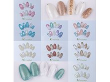 エリクサーネイル 新宿3丁目(Elixir Nail)の雰囲気（8月のおすすめ10種★カラー変更、指の配置換えできます◎）